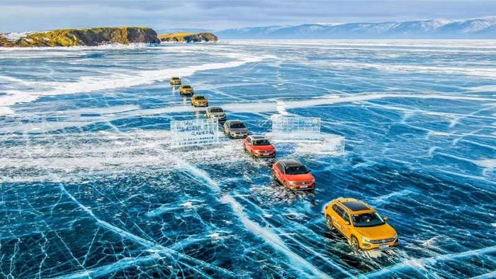 一汽-大众T家族横穿贝加尔湖创造世界纪录