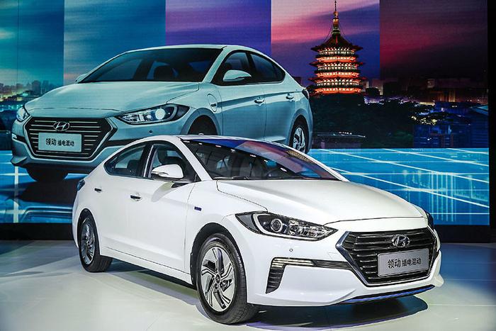 Hyundai Elantra PHEV插电式油电版中国上市