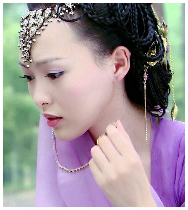 十二大女星穿古装紫衣，刘诗诗赵丽颖不相上下，第一是紫衣女神