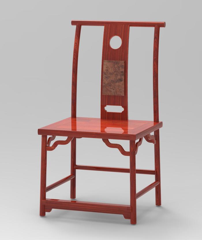 复制艾克《中国花梨家具图考》黄花梨灯挂椅测绘图详解及注意事项