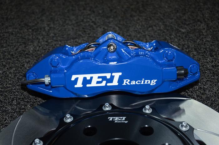 名爵新MG6改装德国TEI Racing刹车套装作业