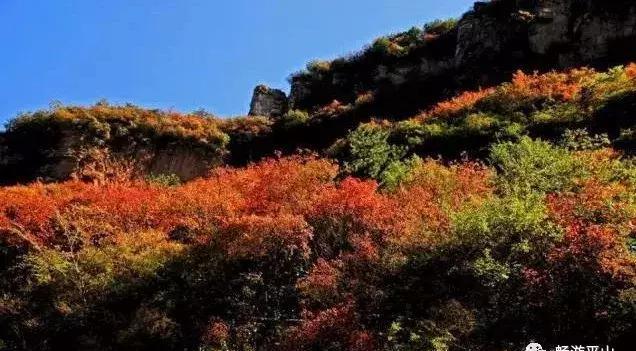 9月平山最佳旅行地丨有一种美，叫秋天的平山