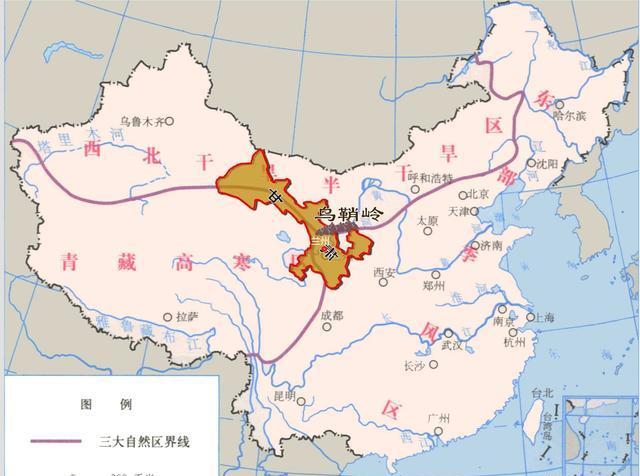 在我国地理版图中，位于“东南西北中”五个位置的省份分别是谁？