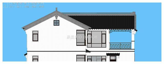 易盖房安徽芜湖靠鱼塘的中式风格建筑怎么样