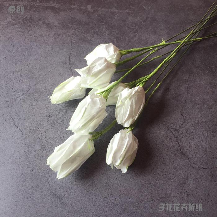 原创 栀子花折纸