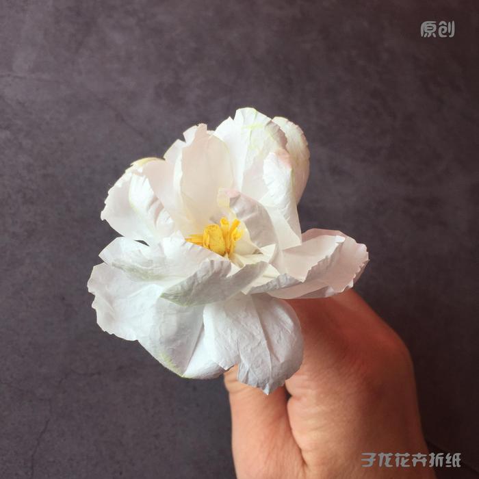 原创 栀子花折纸