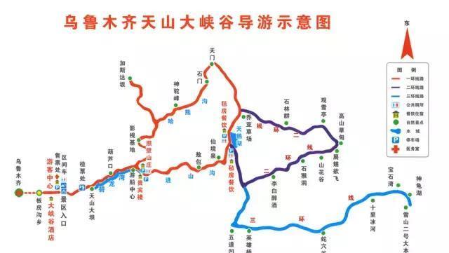 新疆旅游全景图 ▏去新疆旅行，没有详细的地图怎么能行