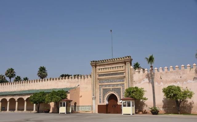 四大皇城之一摩洛哥王国梅克内斯的国王行宫