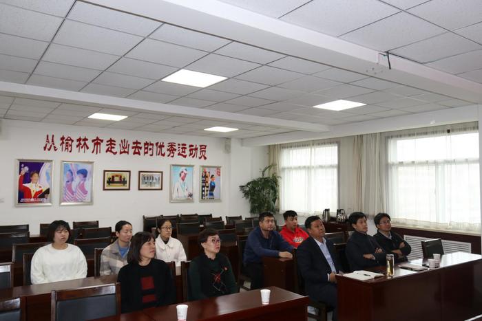 榆林体育局组织观看“庆祝中华人民共和国成立70周年大型成就展”
