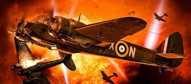 二战兵器全集｜平凡而不明所以的英国“布伦海姆”轻型轰炸机