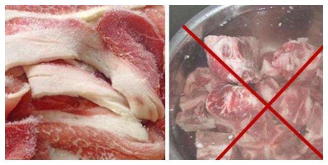 冰箱拿出来的冻肉，一定不能用水泡，教你一招，吃起来跟鲜肉一样