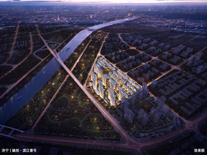 医院、学校、公园、道路一样都不少，济宁运河新城未来将发生巨变