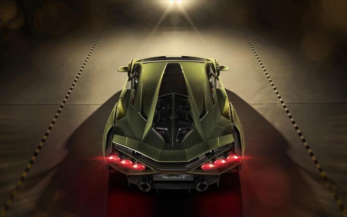 兰博基尼Sián：世界上第一款超级电容混合动力超级跑车