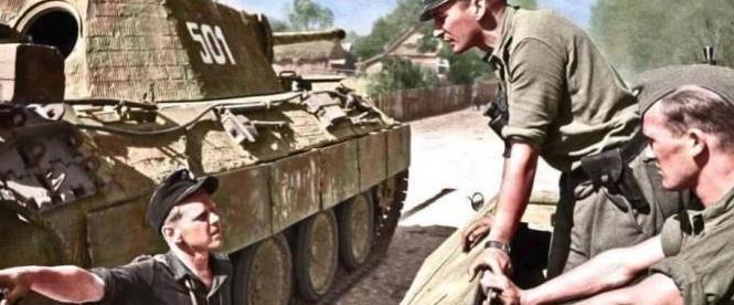 二战德国坦克为何喷涂少见的青灰色？德国的迷彩涂装影响世界至今