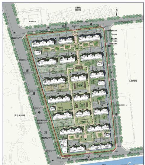 吴中地产甪直36号地块规划批前公示 项目将建19栋小高层