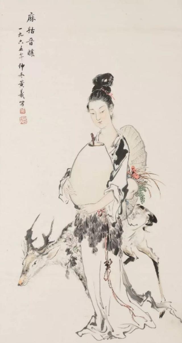 他是黄宾虹的得意门生，是现代教育史上最早中国人物画教授之一！