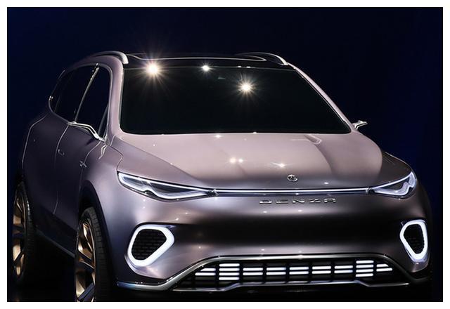 2019深港澳车展：腾势Concept X概念车正式亮相 换用品牌新LOGO