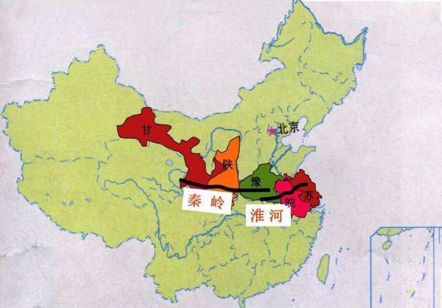 最“尴尬”的6个省份，秦岭淮河一线贯穿，不知算南方还是北方人