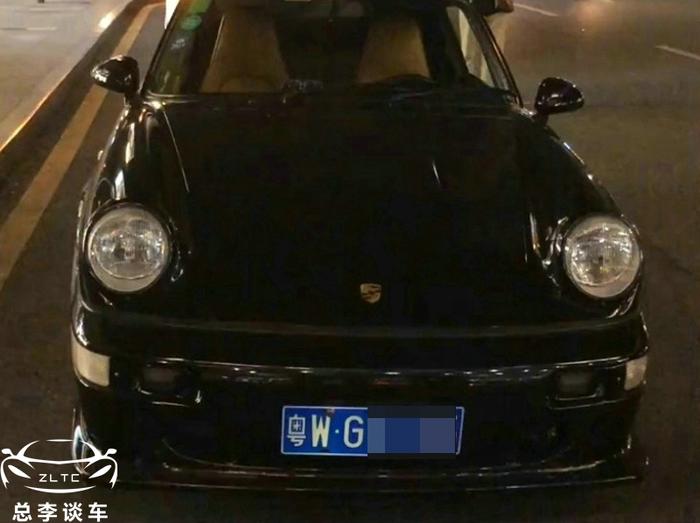 偶遇保时捷964，国内屈指可数，网友：深圳的车为何用粤W牌照