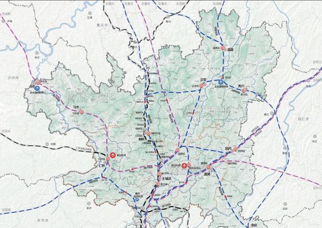 遵义交通展望：十四五期间遵义各县市将县县通铁路、县县有机场