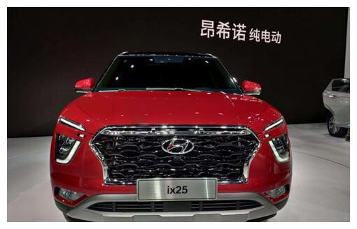 上海车展现代带来大量新车：ix25上榜，新索纳塔堪称最美韩系车