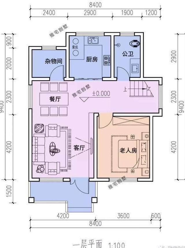 8X9米实用别墅，适用于农村小宅基地，20万建起！