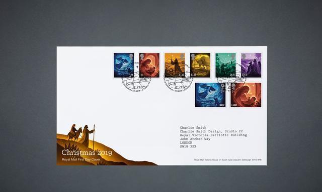 外国圣诞邮票竟然如此精美，剪纸细节巧夺天工