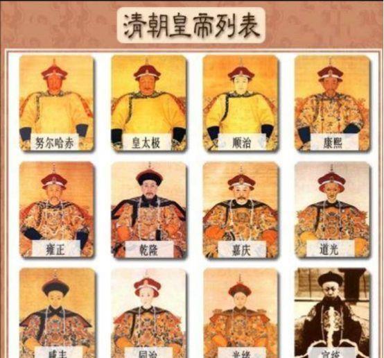 顺治、康熙、雍正、乾隆、嘉庆他们之间是一个怎样的人物关系？