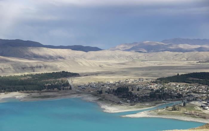 新西兰旅行之特卡波湖小镇，湖光山色美景星空，网红必去的打卡地