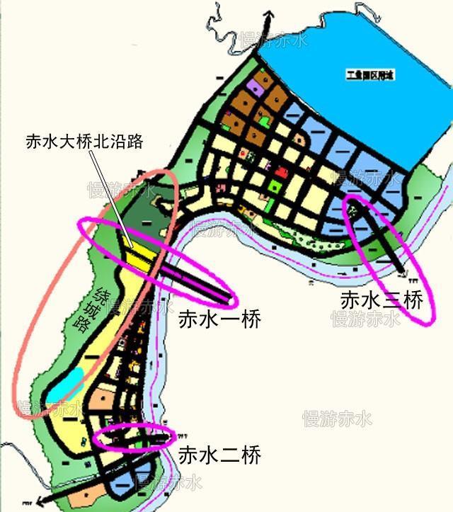四川泸州合江九支镇规划图曝光，赤水河三座桥，贵州赤水将融泸州