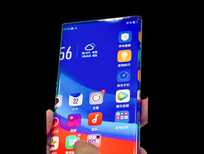瀑布全景屏：OPPO FindZ真机照压轴现身！OPPO官宣骁龙865旗舰