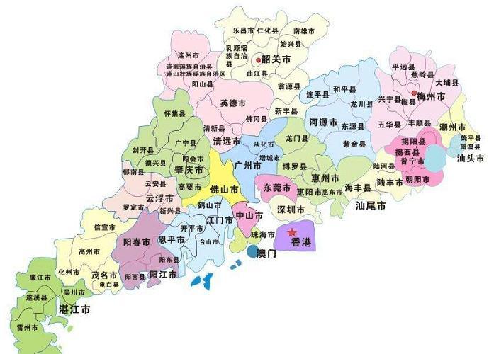 广东21个地级市如果进行合并，会合并成几个地级市？