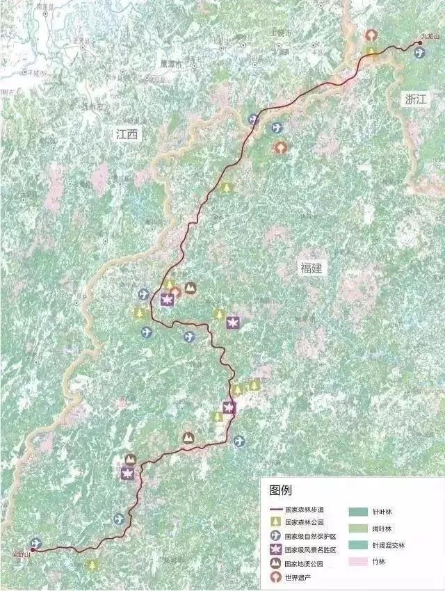 三明一国家级森林步道开建，全长50公里！