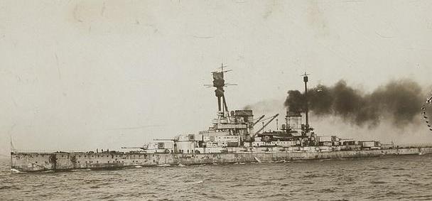 哪艘大巡洋舰是德意志帝国海军在一战期间建成的最后一艘主力舰？