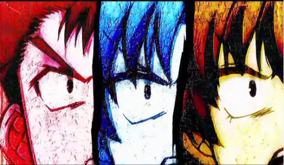 动漫搞笑人物组合