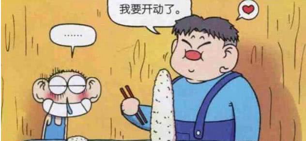 爆笑校园：肉墩子减肥只吃一碗饭