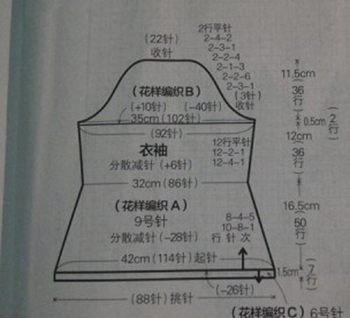 漂亮段染亚麻圆领开衫毛衣外套编织教程，穿上气质佳又保暖哦！