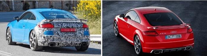 号称目前最强五缸引擎小改款Audi TT RS！承袭一贯风格外观小改