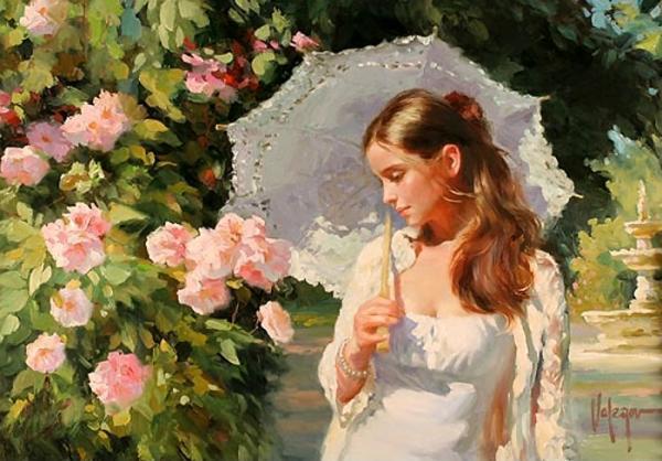 俄罗斯油画家Vladimir Volegov 人物油画欣赏