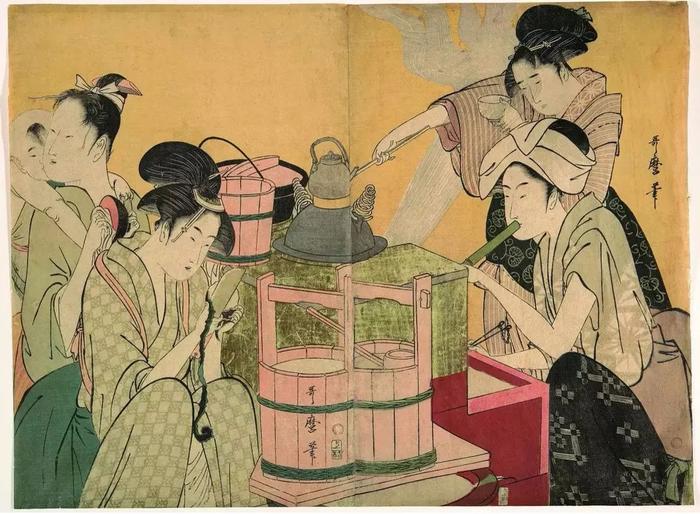 浮世绘三杰：喜多川歌麿与他的美人画