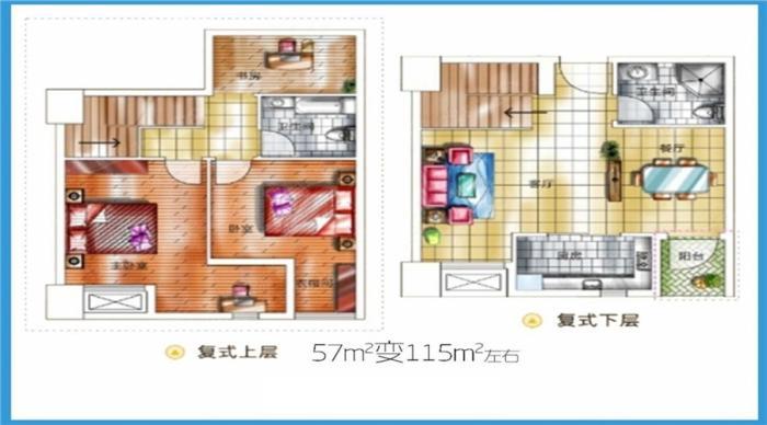 武汉后湖天然气现房，中城青年汇loft，双地铁复式公寓