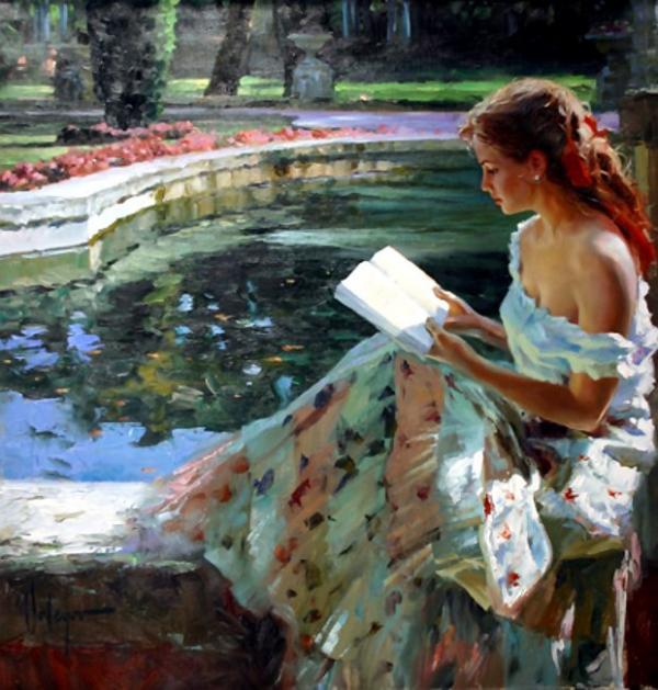 俄罗斯油画家Vladimir Volegov 人物油画欣赏