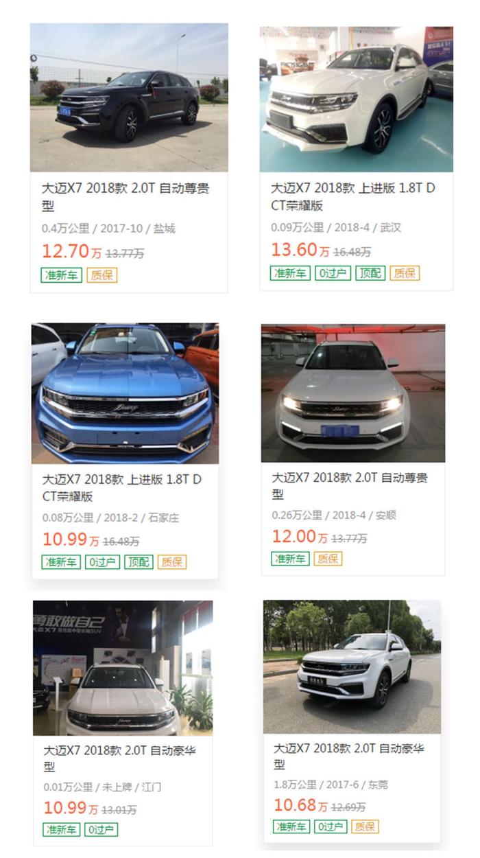 7.88万就能买到全能7座SUV？这些车买了就后悔！