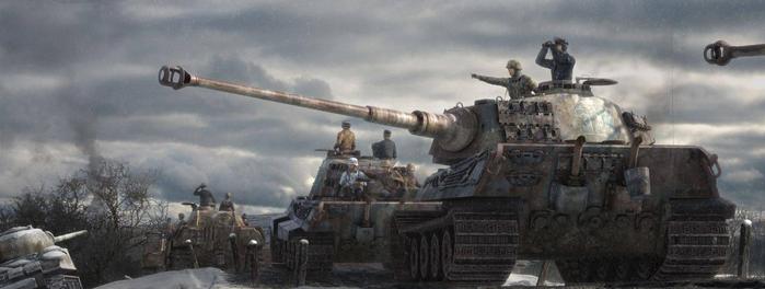 二战怪物-无法阻挡的虎王重型坦克