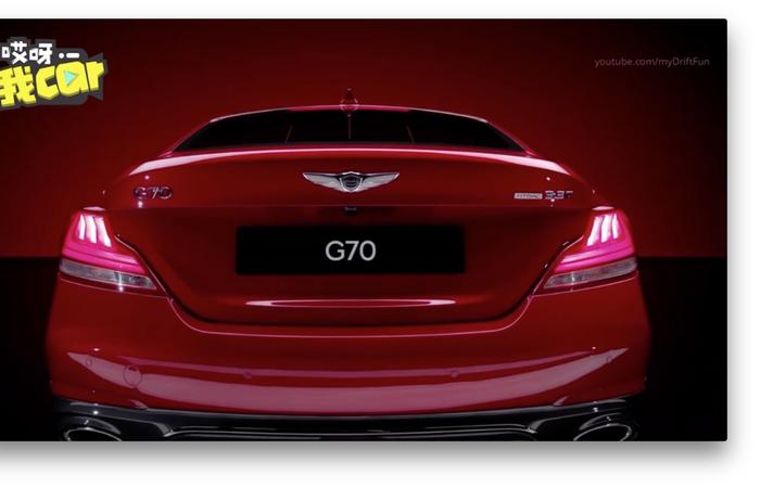 外形堪比宾利 韩国大佬级座驾2019款Genesis G70