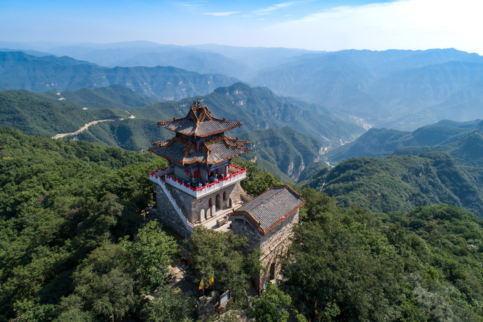 山西云丘山秘境仙踪 相传老子在此问道修行