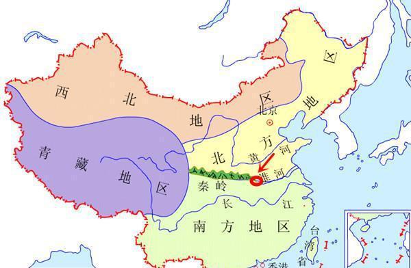 一座位置特殊的城市, 地处秦岭以南淮河以北, 属南方还是北方?