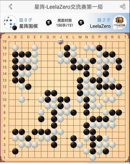 LeelaZero与星阵七番棋精彩回顾