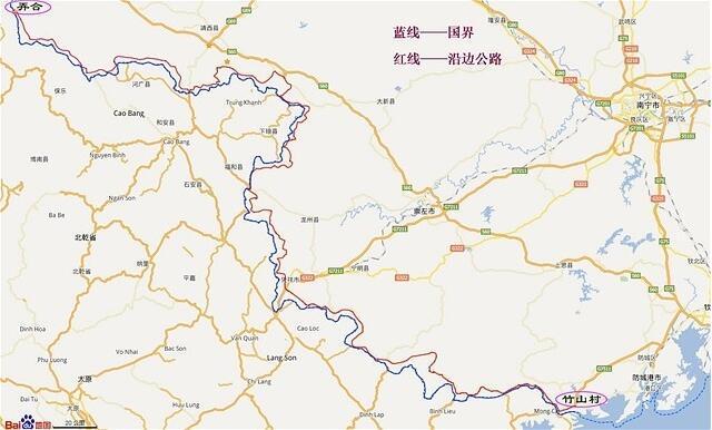 广西也有一条边境自驾游路线，S325省道感受中越边境线魅力