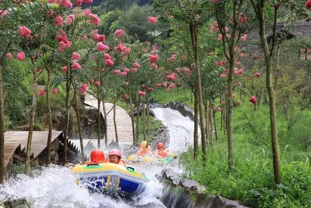 中国第一极限漂流——婺源五龙源漂流